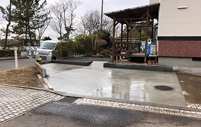 駐車場拡張　七ヶ浜町　Ｓ様